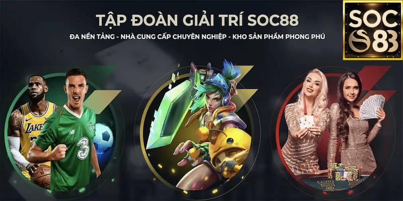 Slot game SOC88 Khám phá chi tiết về slot game SOC88 cùng Bk8