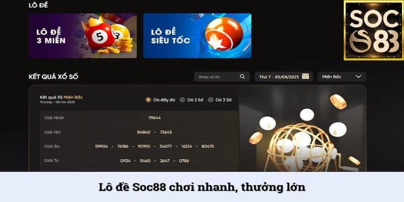 Lô đề online SOC88 Lô đề online SOC88: Vì sao lô đề online SOC88 được ưa chuộng?