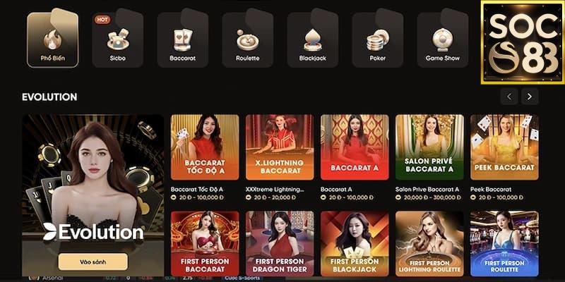 Giới thiệu Soc88 Slot game và game bài đổi thưởng